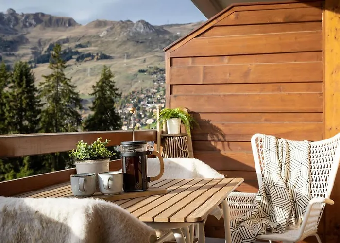 La Ruinette - Modern 1 Bed, 3 Mins From Cable Car Verbier