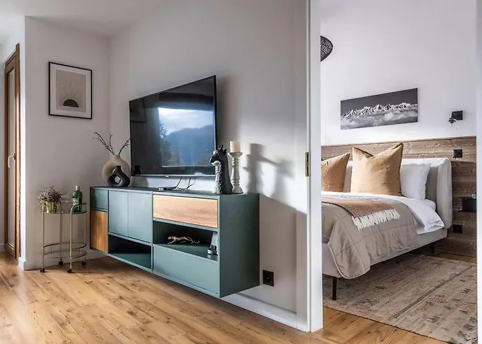 La Ruinette - Modern 1 Bed, 3 Mins From Cable Car Apartman