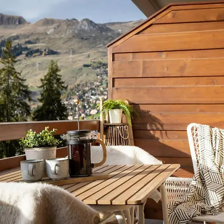 La Ruinette - Modern 1 Bed, 3 Mins From Cable Car Verbier